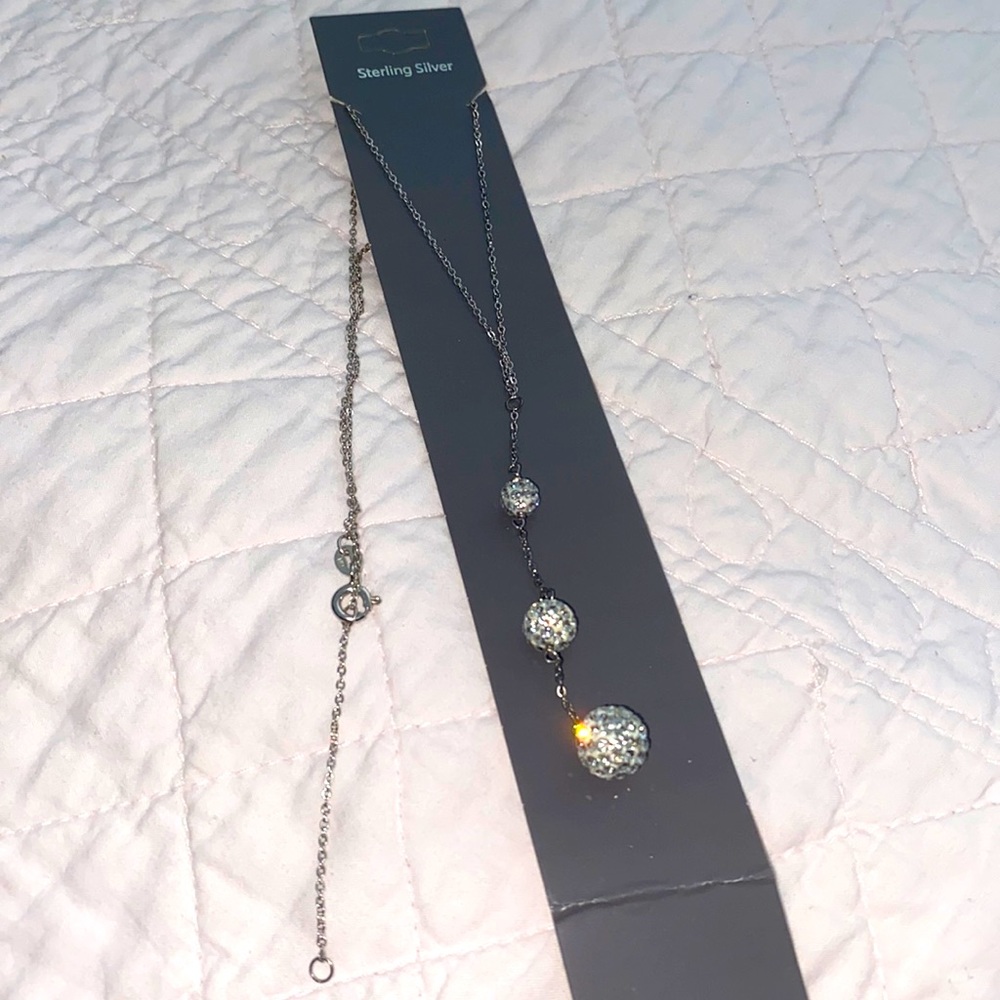 Sterling Silver Necklace, in packaging